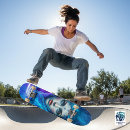Search for blue flame skateboards Abstract