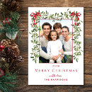 Search for watercolor photo christmas cards Botanical
