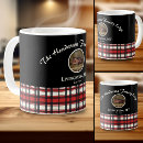 Search for farmhouse mugs Red buffalo plaid