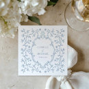 Search for blue toile napkins Toile de jouy