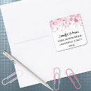 Search for pink return address stickers Modern