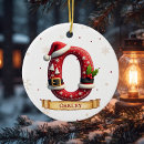 Search for letter christmas tree decorations Keepsake