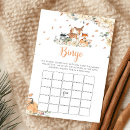 Search for woodland animals baby shower games Fall