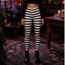 Search for black and white striped leggings Halloween costume