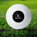 Search for black golf equipment Typography