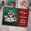 Search for funny christmas cards Dog