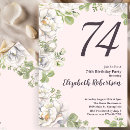 Search for peony birthday invitations Modern