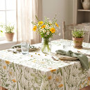 Search for wildflowers tablecloths Watercolor