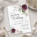 Search for elegant 65th birthday invitations Adult birthday party
