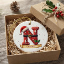Search for letter n christmas tree decorations Keepsake