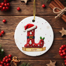 Search for letter l christmas tree decorations Keepsake