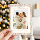 Search for pink christmas cards Plaid