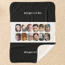 Search for photo with text blankets White