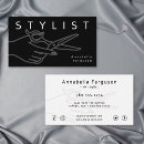 Search for hair stylist business cards Salon