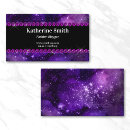 Search for rhinestone business cards Purple
