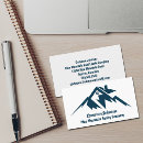 Search for resort business cards Modern