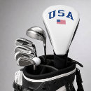Search for red white and blue golf head covers Stars and stripes
