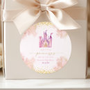 Search for princess castle stickers Baby shower
