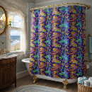 Search for fish shower curtains Retro
