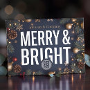 Search for string christmas cards Merry and bright