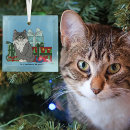 Search for grey kitten christmas tree decorations Cat lovers