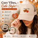 Search for cosy hats Pumpkin spice