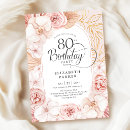 Search for orchids birthday invitations Gold