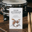 Search for musician drummer business cards Drum lessons