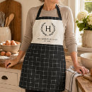 Search for timeless aprons Initial