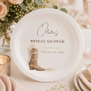 Search for western country wedding plates Western bridal shower