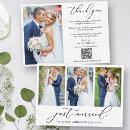 Search for just married thank you cards Elegant calligraphy script