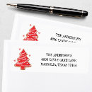 Search for exchange return address labels Christmas cookie exchange