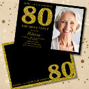 Search for surprise 80th birthday invitations 80 years old