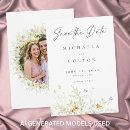 Search for rustic save the dates Watercolor floral