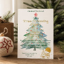 Search for tree trimming invitations Festive