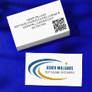 Search for engineer business cards Computer programmer