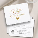 Search for holiday business gift certificates Salon