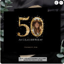 Search for 50th birthday keepsake Black and gold