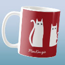 Search for red cat mugs Festive