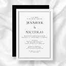 Search for white elegant invitations Traditional