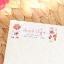 Search for citrus return address labels Elegant