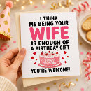 Search for funny marriage quotes cards For him