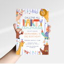 Search for kids animal invitations Blue