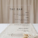 Search for acrylic signs Black and white