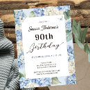 Search for hydrangea birthday invitations Feminine
