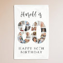 Search for 80th birthday banners Minimalist