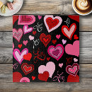 Search for hearts pattern puzzles Black