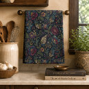Search for vintage botanical tea towels William morris
