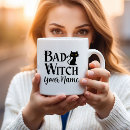 Search for witch and cat mugs For her
