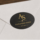 Search for leather monogram stickers Elegant